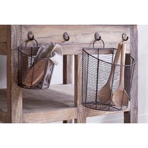 nkuku Inkollu Wall Hung Baskets Set Of 2