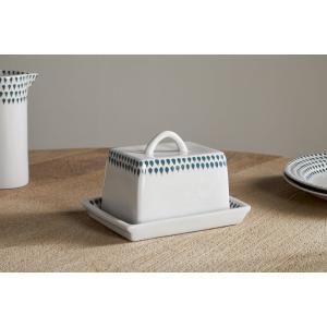 nkuku Juniper Drop Butter Dish