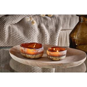 nkuku Janka Glass Tealights Set Of 2