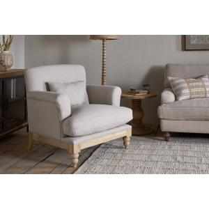 nkuku Kashi Linen Armchair