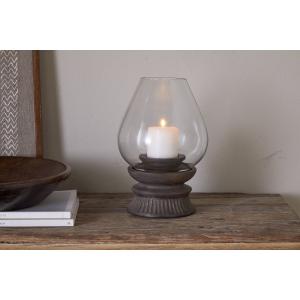 nkuku Kawani Mango Wood Lantern