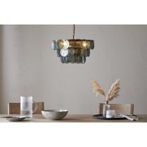 nkuku Kagitha Recycled Glass Chandelier