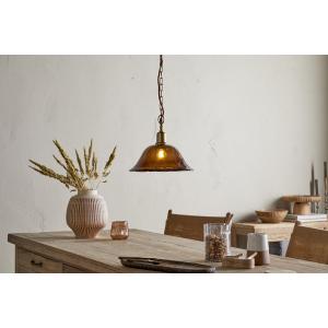 nkuku Keju Organic Shape Recycled Glass Pendant