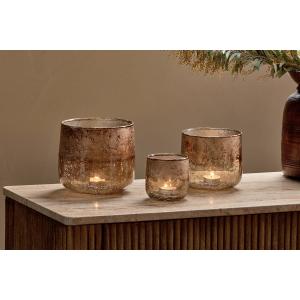 nkuku Konara Glass Tealight Holder