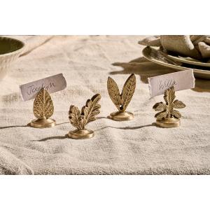 nkuku Leaf Place Card Holders Set Of 4