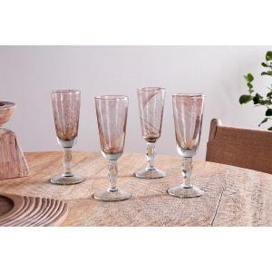 nkuku Llanera Champagne Glass Set Of 4