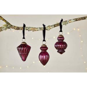 nkuku Manipur Baubles Set Of 3