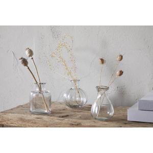 nkuku Mayumi Recycled Glass Bud Vases Set Of 3