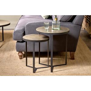 nkuku Maba Nesting Side Tables Set Of 2