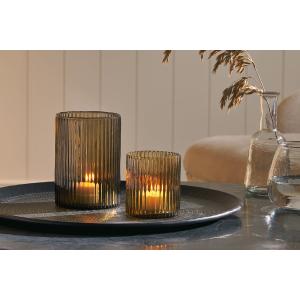 nkuku Malana Recycled Glass Candle Holder