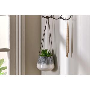 nkuku Matamba Ceramic Hanging Planter