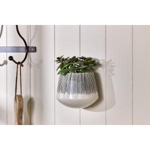 nkuku Matamba Ceramic Wall Hung Planter