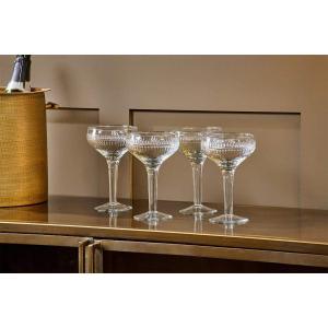 nkuku Mila Champagne Glass Set Of 4