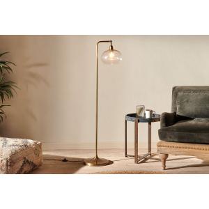 nkuku Mulia Recycled Glass Floor Lamp