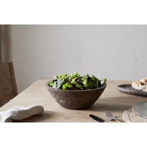 nkuku Nyati Wooden Serving Bowl