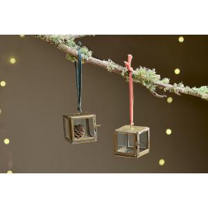 nkuku Tiny Kiko Box Decorations Set Of 2