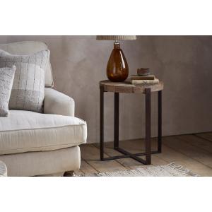 nkuku Chakala Reclaimed Wood Side Table