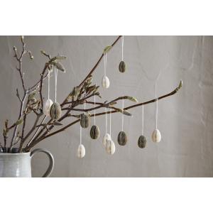 nkuku Piani Mini Hanging Paper Decoration Set Of 12