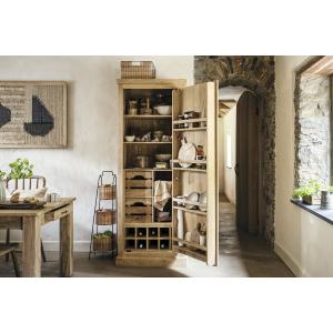 nkuku Vivan Grooved Pantry Cupboard