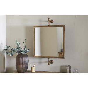 nkuku Visala Swivel Wall Mirror