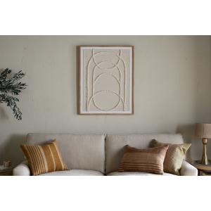 nkuku Mauri Frayed Wall Art