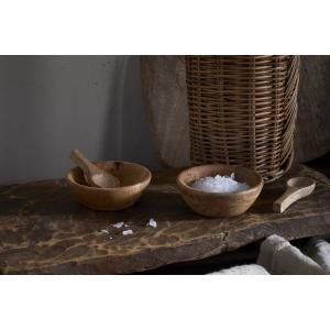 nkuku Daruka Salt & Pepper Dipping Bowls With Spoons