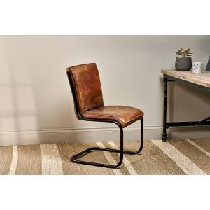 nkuku Narwana Leather Desk Chair