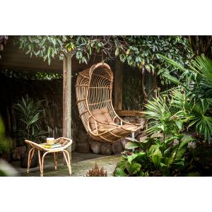 nkuku Nesari Rattan Hanging Dining Chair