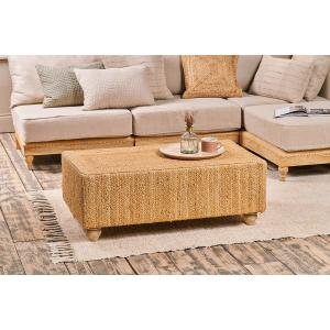 nkuku Ondal Braided Hemp Coffee Table