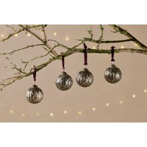 nkuku Patta Baubles Set Of 4