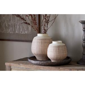 nkuku Perola Reactive Glaze Decorative Vase