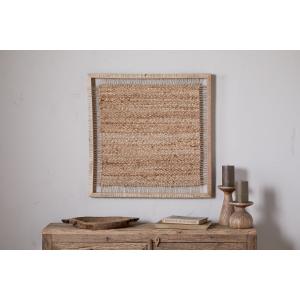 nkuku Pemali Woven Jute Wall Art