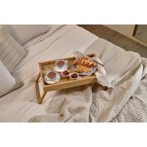 nkuku Pawi Mango Wood Breakfast Tray