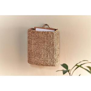 nkuku Putlar Seagrass Wall Hung Basket