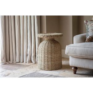 nkuku Rampura Rattan Side Table