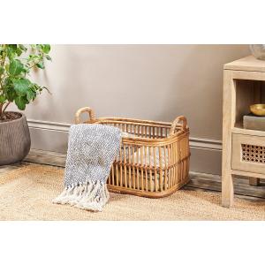 nkuku Rammi Rattan Laundry Basket