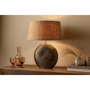 nkuku Ramvas Etched Table Lamp