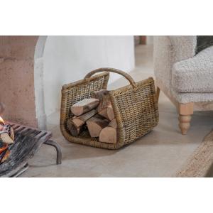 nkuku Sadra Rattan Log Basket