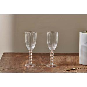 nkuku Santosa Champagne Flute Set Of 2