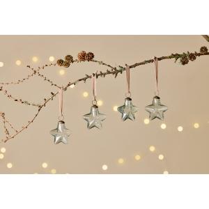 nkuku Sardi Star Baubles Set Of 4