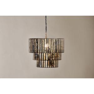 nkuku Shanaya Mottled Glass Chandelier