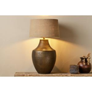 nkuku Tanda Etched Statement Table Lamp