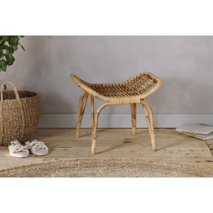 nkuku Taung Rattan Low Dining Stool