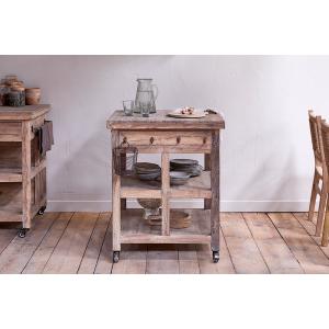 nkuku Tivu Reclaimed Wood Butchers Block