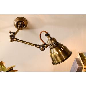 nkuku Tubu Brass Extendable Wall Light