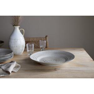 nkuku Valinha Earthenware Round Platter