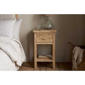 nkuku Vivan Grooved Bedside Table