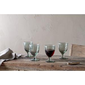 nkuku Yala Hammered Wine Glass Set Of 4