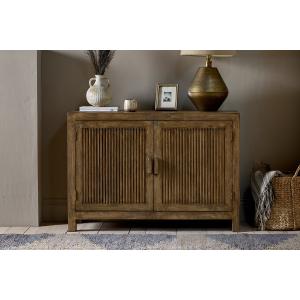 nkuku Yasha Reeded Mango Wood Sideboard