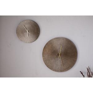 nkuku Zuwena Etched Wall Clock